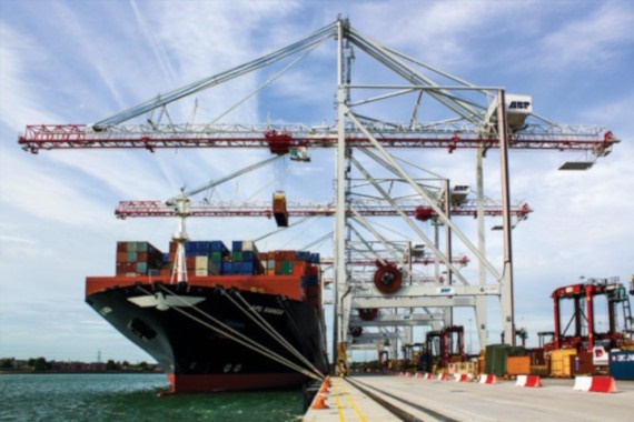 ship to shore cranes